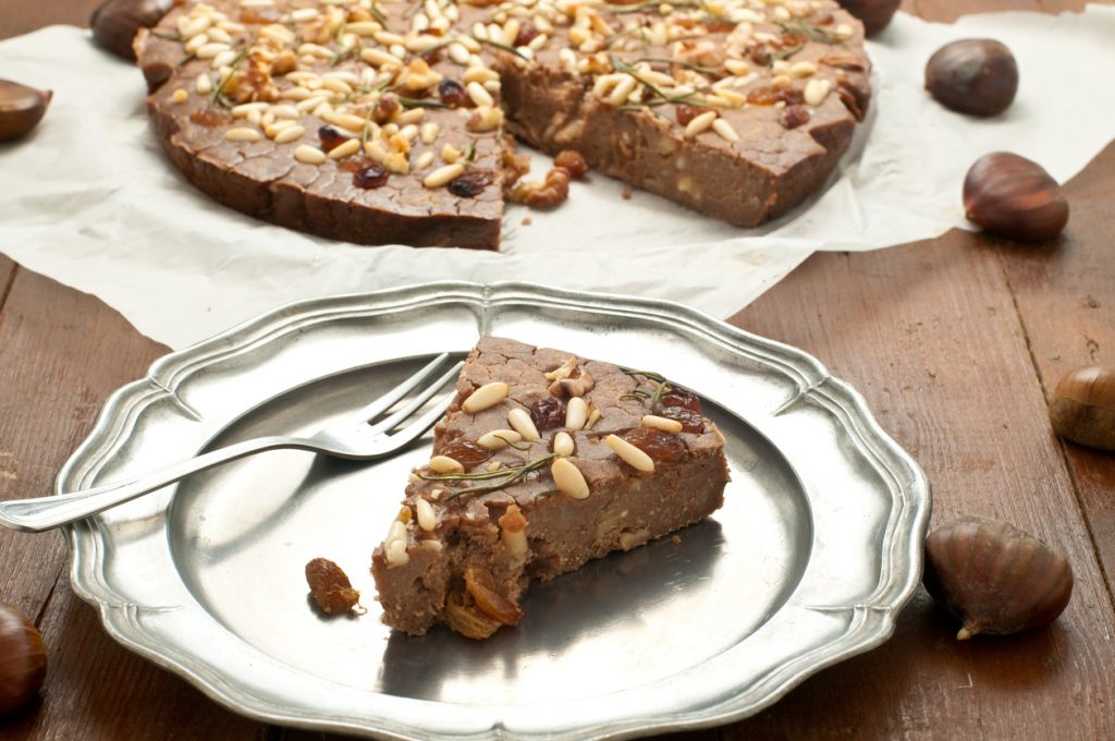 Torta de castañas